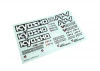 Decal Kyosho V-One R4 Evo3