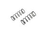 Kyosho Big Bore Shock Springs Soft White (2) M-Size W5304V