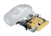 Killer Body Mitsubishi Lancer EVO X Clear Bodyshell - 190mm