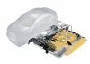 Killer Body Mitsubishi Lancer EVO X Clear Bodyshell - 190mm