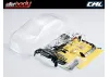 Killer Body Mitsubishi Lancer EVO X Clear Bodyshell - 190mm