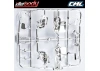 Killer Body Electroplated Light Bucket Set Lancer Evo X