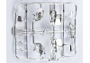 Killer Body Electroplated Light Bucket Set Lancer Evo X