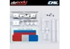 Killer Body Police Roof Warning Light W/O LED For 1:10