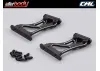 Killer Body Rear Wing Mount 1:10 High (CNC Aluminium)