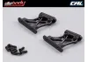 Killer Body Rear Wing Mount 1:10 Low (CNC Aluminium)