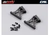 Killer Body Rear Wing Mount - Low 1/7 (CNC Aluminium)