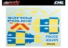Killer Body Decal Sheet for Police Car