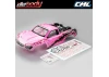 Killer Body SC Truck Finished Body Lady Flower Pattern