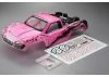 Killer Body SC Truck Finished Body Lady Flower Pattern