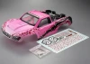 Killer Body SC Truck Finished Body Lady Flower Pattern