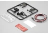 Killer Body Wing Mirror Type E W/LED Unit Set 1:10 Truck