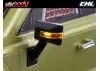 Killer Body Wing Mirror Type E W/LED Unit Set 1:10 Truck