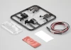 Killer Body Wing Mirror Type E W/LED Unit Set 1:10 Truck