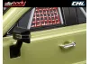 Killer Body Black Plastic Door Handle 1:10 Scale