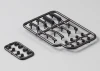Killer Body Black Plastic Door Handle 1:10 Scale