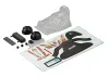 Killer Body Driver Figure W/Helmet + Seat 1:10 Scale