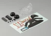 Killer Body Driver Figure W/Helmet + Seat 1:10 Scale
