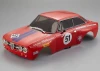 Killer Body Alfa Romeo 2000 Gtam 190mm Finished Body Red