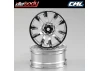 Killer Body Wheel 3mm Offset Chrome 10-Spoke 1:10 Tc (4)