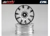 Killer Body Wheel 3mm Offset Chrome 10-Spoke 1:10 TC (4)