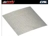 Killer Body Stainless Steel Modified Chequer Plate Silver