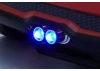 Killer Body Chrome Double Exhaust Pipe W/O LED