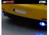 Killer Body Chrome Type A Oval Exhaust Pipe W/O LED