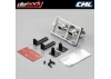 Killer Body Chrome Type B Square Exhaust Pipe W/O LED