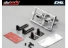 Killer Body Chrome Type B Square Exhaust Pipe W/O LED