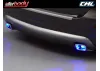 Killer Body Chrome Type B Square Exhaust Pipe W/O LED