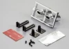 Killer Body Chrome Type B Square Exhaust Pipe W/O LED