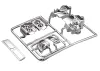 Killer Body Chromed Plastic Parts Set (Lancia Delta HF Integr