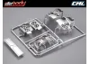Killer Body Chromed Plastic Parts Set (Lancia Delta HF Integr
