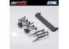 Killer Body Black Plastic Parts (Lancia Delta Hf Integrale)