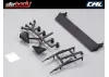 Killer Body Black Plastic Parts (Lancia Delta HF Integrale)