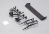 Killer Body Black Plastic Parts (Lancia Delta Hf Integrale)