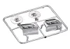 Killer Body Chromed Plastic Parts Set Lancia Stratos (1977 Gi