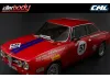 Killer Body Alfa Romeo 2000 Gtam 190mm Clear Body