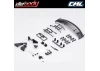 Killer Body 1:10 Tc Basic Plastic Parts (Black Finish)
