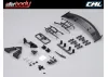 Killer Body 1:10 TC Basic Plastic Parts (Black Finish)
