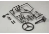 Killer Body Black Plastic Parts For Warrior Body