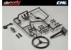 Killer Body Black Plastic Parts For Warrior Body