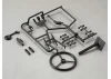 Killer Body Black Plastic Parts For Warrior Body