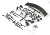 Killer Body 1:10 Tc Basic Plast Ic Parts (Carbon Fiber Finish)