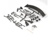 Killer Body 1:10 Tc Basic Plast Ic Parts (Carbon Fiber Finish)