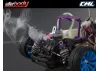 Killer Body Smoky Exhaust Pipe With LED Unit Set