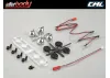 Killer Body Black Spot Lights W/LED Unit Set (4)