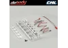 Killer Body Chrome Spot Lights W/LED Unit Set (5)