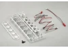Killer Body Chrome Spot Lights W/LED Unit Set (5)